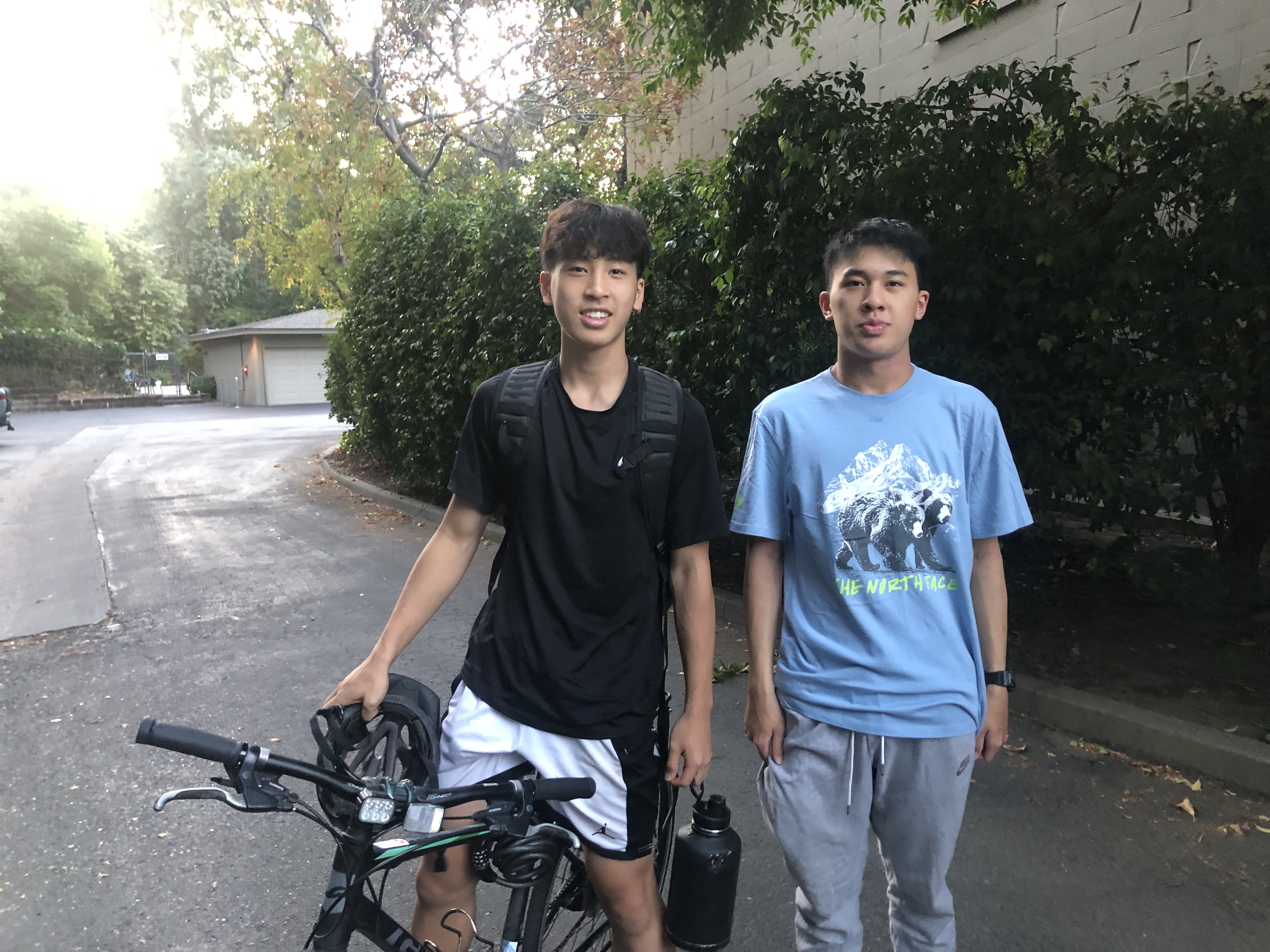 Biking